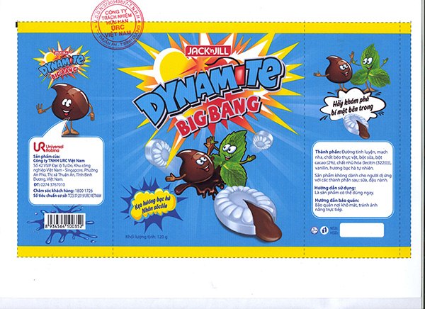 KẸO HƯƠNG BẠC HÀ NHÂN SÔCÔLA DYNAMITE BIGBANG