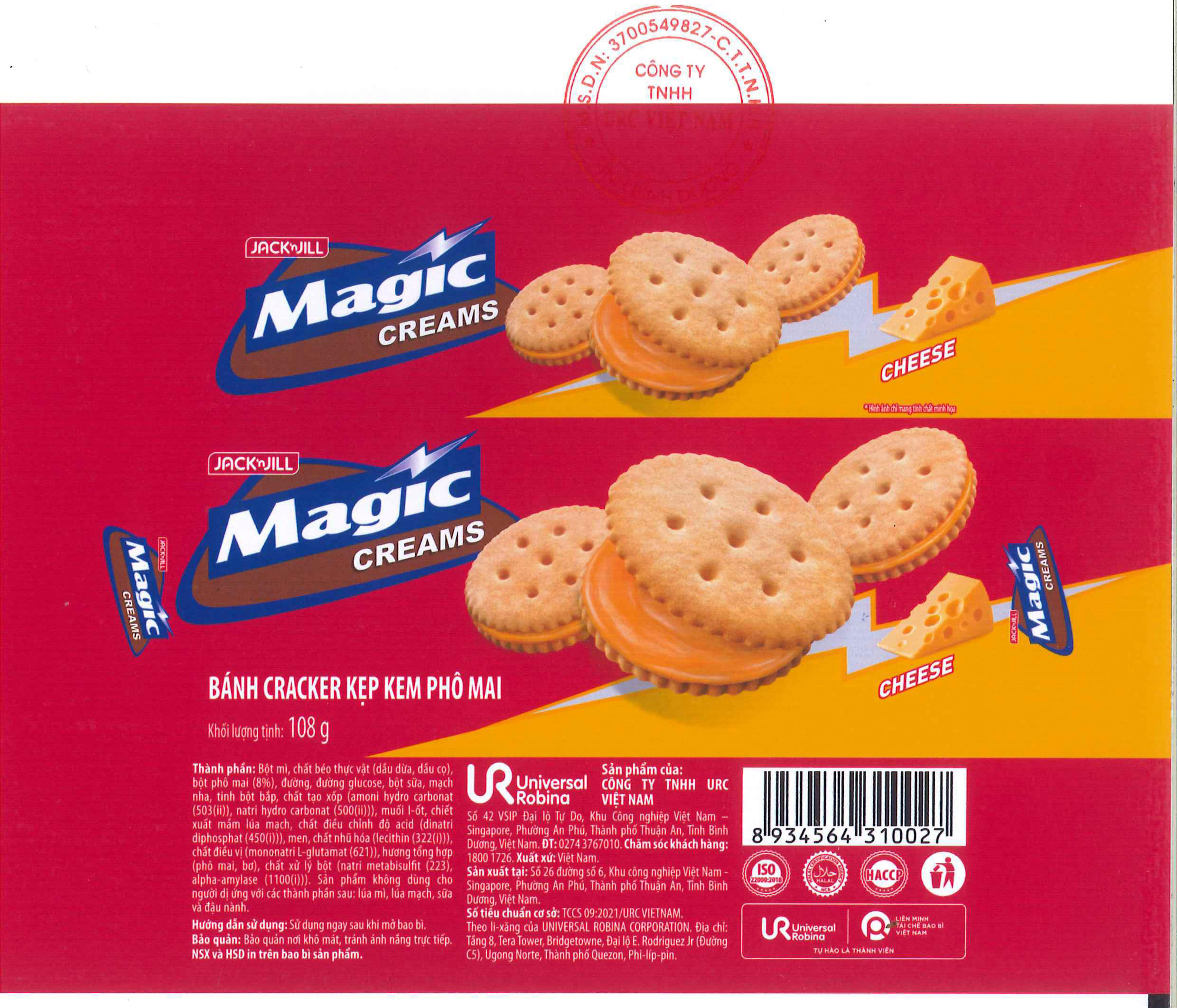 MAGIC SANDWICH CRACKER CHEESE