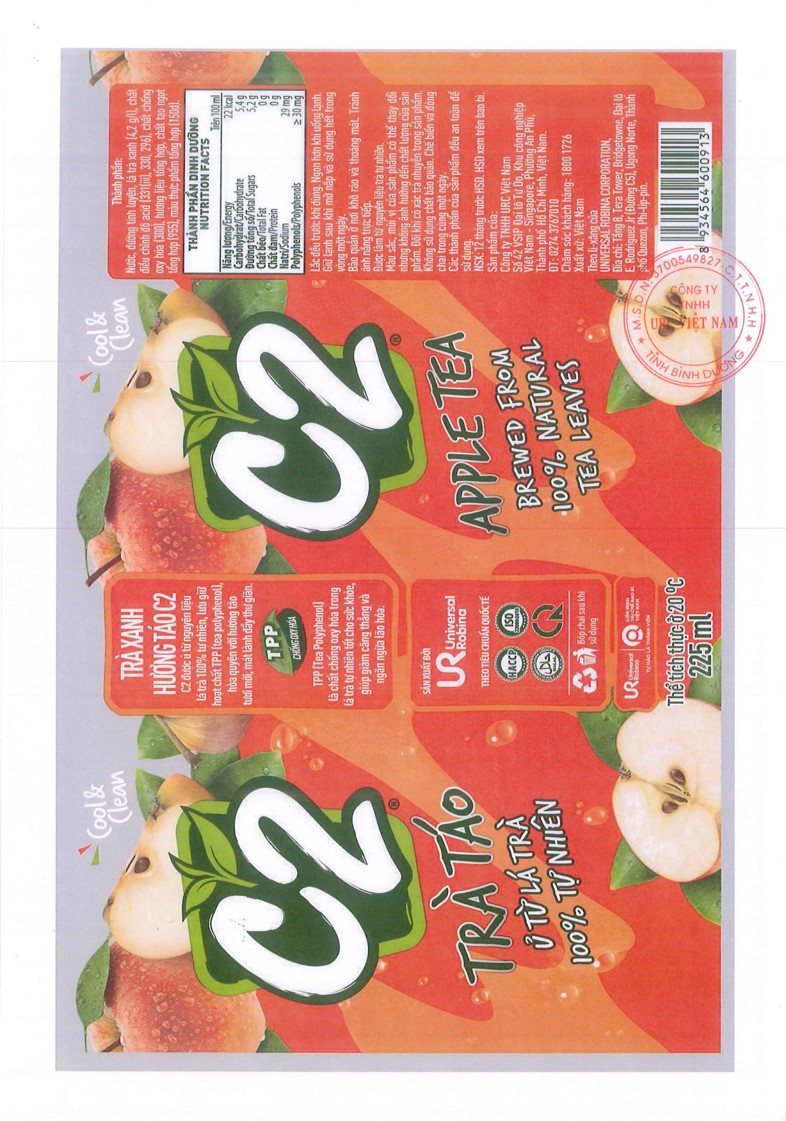 C2 TRÀ XANH HƯƠNG TÁO