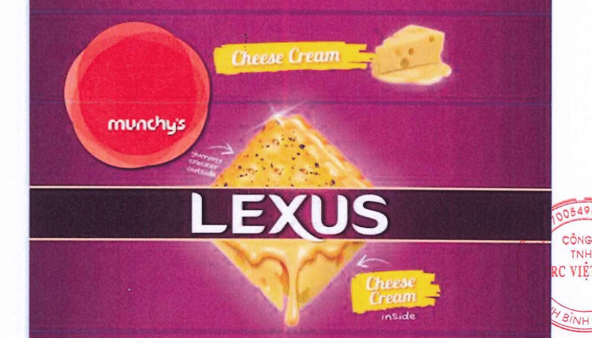 BÁNH QUY KẸP KEM PHÔ MAI - LEXUS