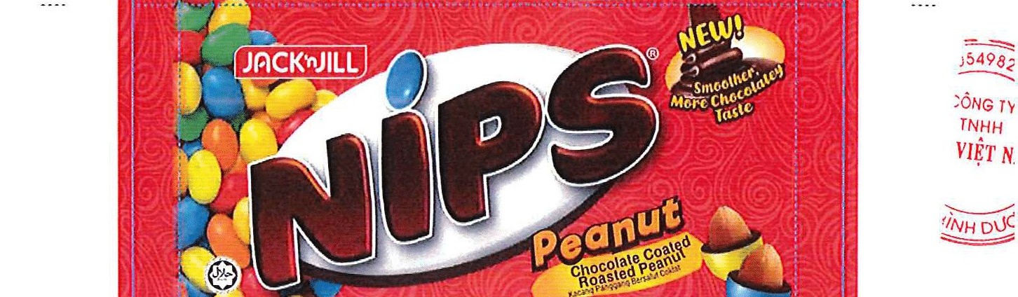 KẸO SÔCÔLA NHÂN ĐẬU PHỘNG NIPS