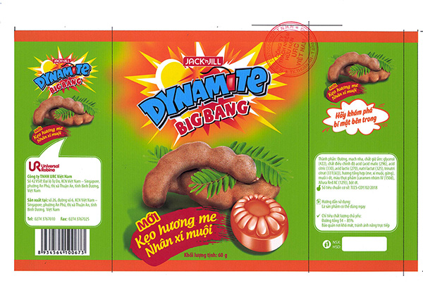 TỰ CÔNG BỐ SẢN PHẨM: KẸO HƯƠNG ME NHÂN XÍ MUỘI DYNAMITE BIGBANG