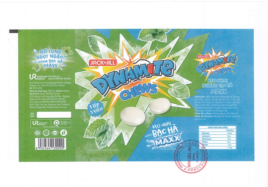 DYNAMITE CHEWS KEO NHAI BAC HA MAXX