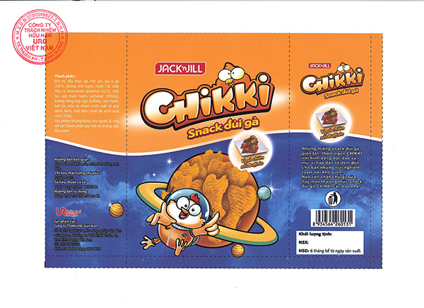 Snack Chikki chicken legs Buffalo flavor – New packaging