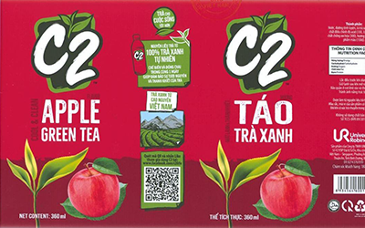 Công Bố Sản Phẩm Mới Trà Xanh Hương Táo C2 - Nhà Máy Bình Dương